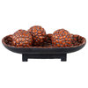 Privilege International Orange Bowl With Spheres