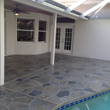 Decorative Concrete Overlay
