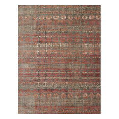 Loloi Javari JV-07 Steel/Sunrise Area Rug 6' 7'' X 9' 4''