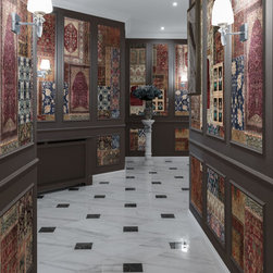 Aalishan Exquisite Indian Carpet Design Wallpaper - Wallpaper