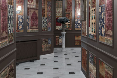 Aalishan Exquisite Indian Carpet Design Wallpaper
