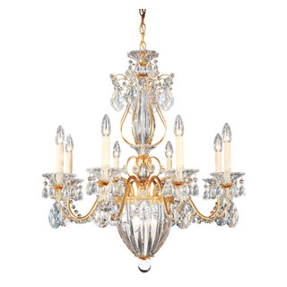 Bagatelle 11 Light 120V Chandelier in Etruscan Gold with Clear Heritage Handcut Crystal main image 0