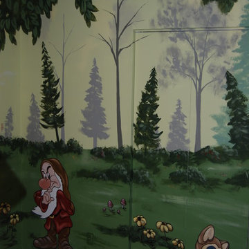 Everything Disney Murals and Art 1999-present by Tom Taylor of Mural Art LLC