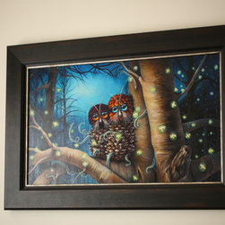 Client Bedroom  Heather McKey, "When Sparks Fly" - Paintings