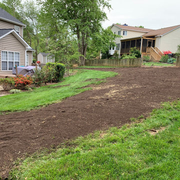 Lawn renovation