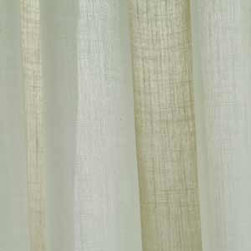 Leno Sheer Drapery in Camel - Drapery Fabric