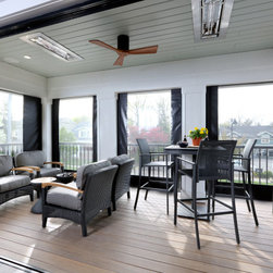 Motorized Vinyl Screens - Windows And Doors