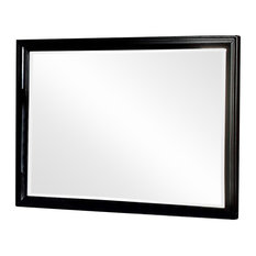 Golva Contemporary Style Mirror , Black