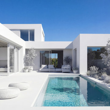 Toorak Modern | Courtyard & Pool Study