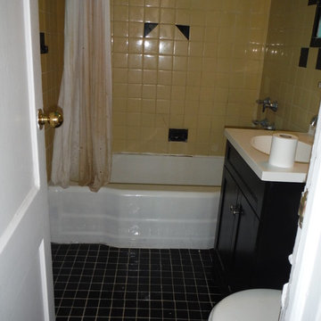 Vintage Bathroom Reomdel Before Photo
