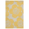 Surya Aimee Wilder AIW-4004 8' x 11' Icicle, Quince Yellow Rug