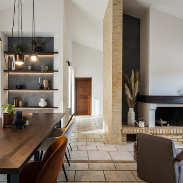 INTERIOR DESIGN - Villa in campagna dal restyling industriale