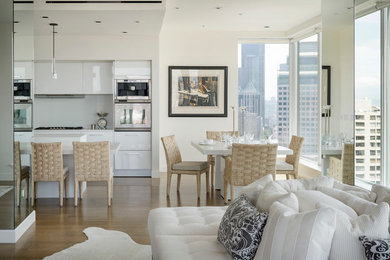 Inspiration for a contemporary kitchen remodel in Seattle
