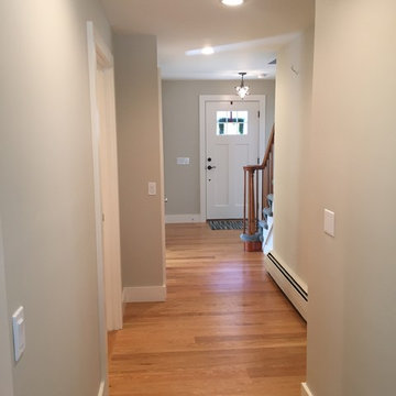 Renovated Hall with Locally Sourced White Oak Floors