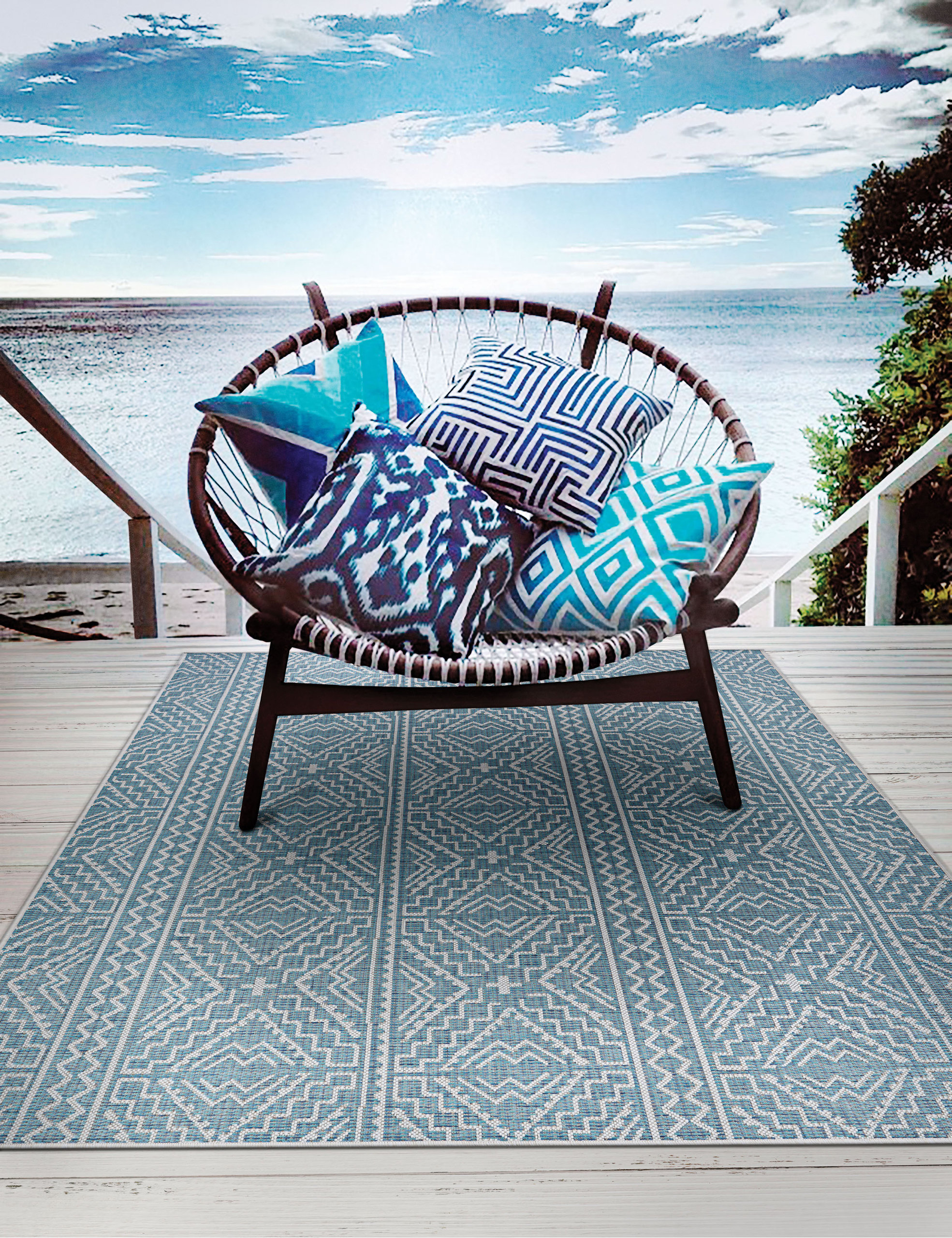 Couristan Harper Madagascar Indoor/Outdoor Rug, 7'6