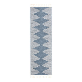 Zipped Tribal Aztec Geometric Area Rug, 2'3