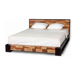 Modern Design Reclaimed Wood Platform Bed - Products