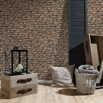 Brick Wallpaper Accent Wall