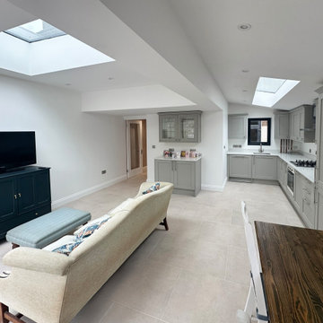 Bright and Modern House Extension in West London | Open-Plan Living