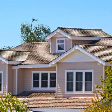 Lightweight Concrete roof