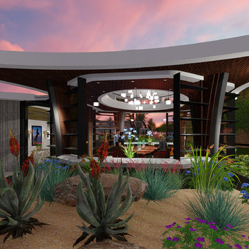 Freestanding Luxury Dining Suite in the Garden