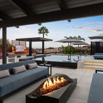 Mira Montana - Front Yard Infinity Pool, Zen-Inspired Design