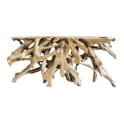 The Birdhouse Chick - Teak Root Console Tables - Console Tables