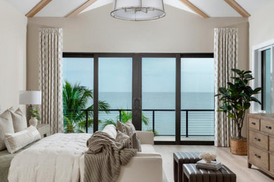 Trendy bedroom photo in Other