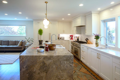 Photo of a transitional kitchen in Salt Lake City.
