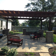 back yard patio