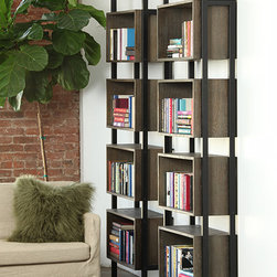 Urban Eclectic Home - Bookcases