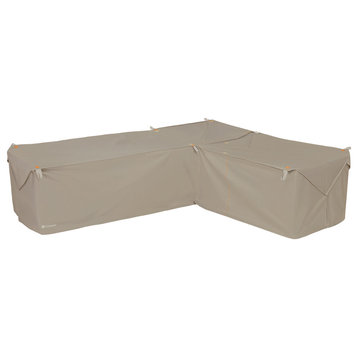 Classic Accessories Storigami Easy Fold Right, Facing Sectional Cover, Goat Tan