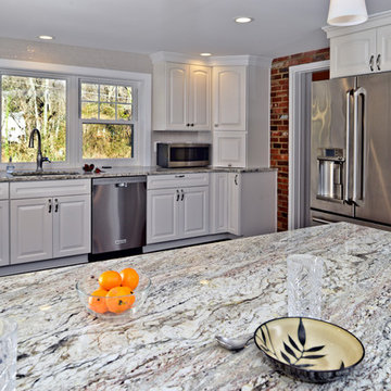 1950's Home transformed into Modern Kitchen & Dining Room
