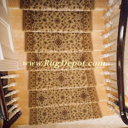 Custom Stair Runners - Area Rugs