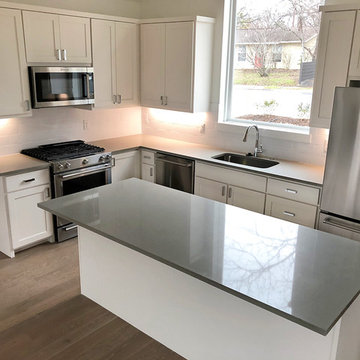 Kitchen- Engineered Quartz (Cement)