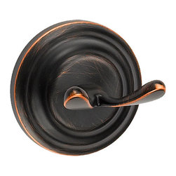 Designers Impressions - 800 Series Oil Rubbed Bronze Robe Hook - Robe & Towel Hooks