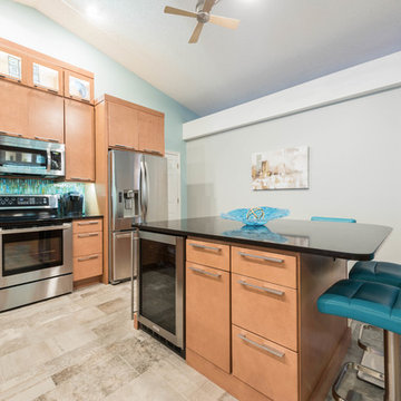 A Modern Kitchen with Contemporary Styling