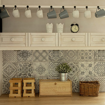 Custom patchwork tile project