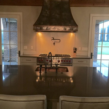 Custom Nickel Silver/Copper Range Hood #13