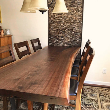 Walnut Live Edge Table