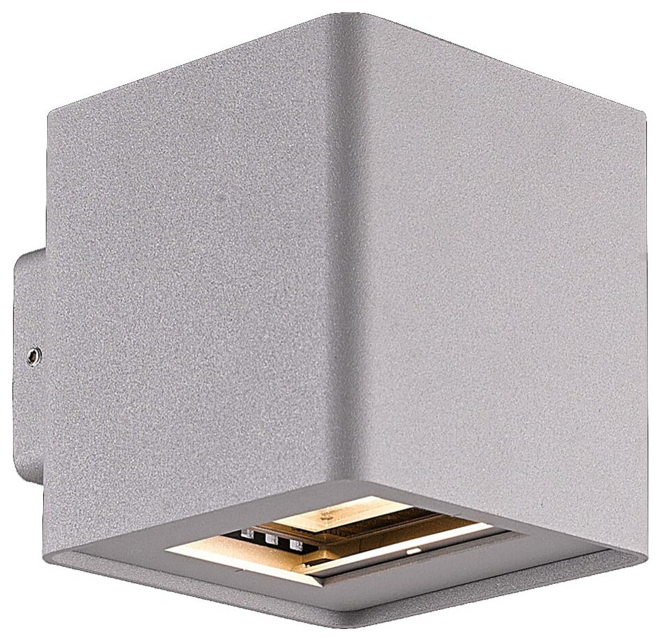 Marine Grey LED Outdoor Wall Mount from the Crest Collection, 4.250 ...
