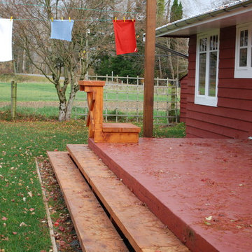 Cedar Stair Treads