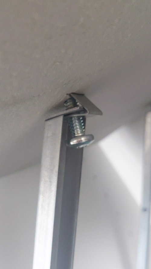 Sink Supports after install