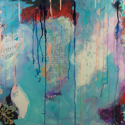 Mix Media- Unspoken Words I - Mixed Media Art