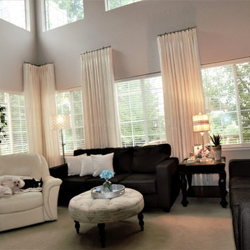 Family Room With Tall Windows Update