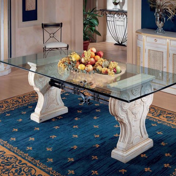 Pompeian Table / Mediterranean Interior
