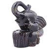 NOVICA Flirty Elephant And Lacquered Wood Pencil Holder