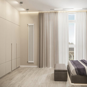 Apartment with snow-white Kitchen