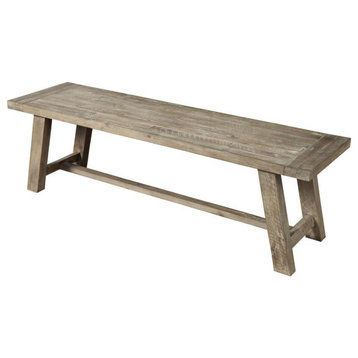 Newberry Bench, Weathered Natural
