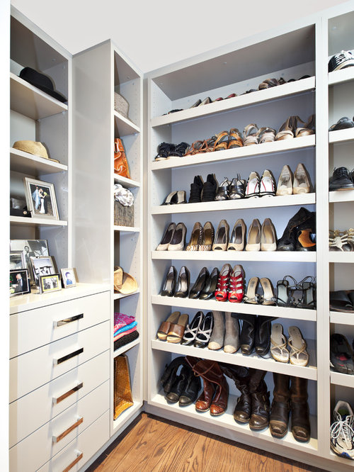 Custom Shoe Shelves Houzz
